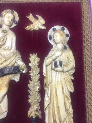 Anunciación Nacimiento Jesucristo Relieve