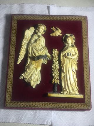 Anunciación Nacimiento Jesucristo Relieve