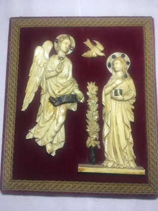 Anunciación Nacimiento Jesucristo Relieve