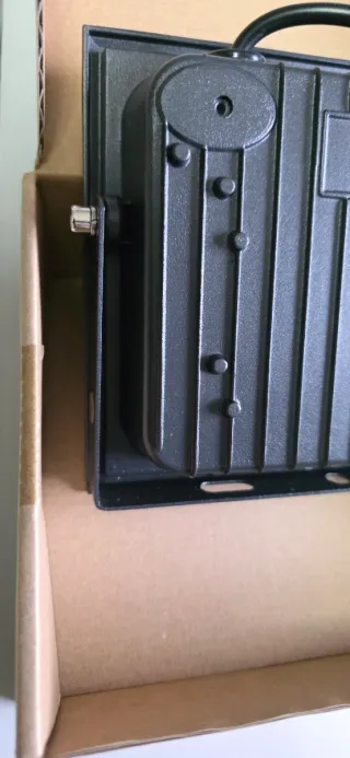 Foco LED Exterior Negro