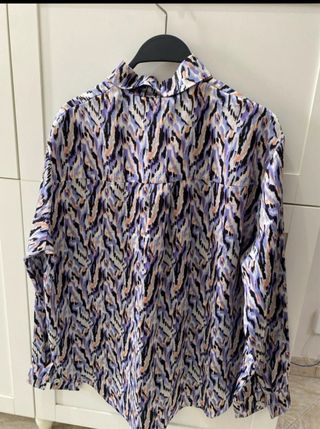 Camicia donna ZARA fantasia multicolor