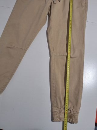 Pantalón Jogger ZARA Talla M Camel