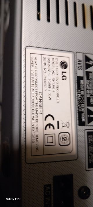 Grabador DVD con Disco Duro