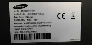 Televisor Samsung 32 Negro