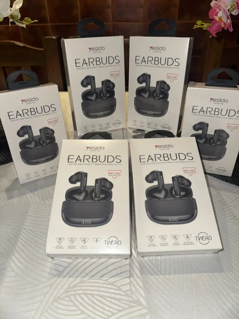Yesido Earbuds Inalámbricos Negros afbeelding 3