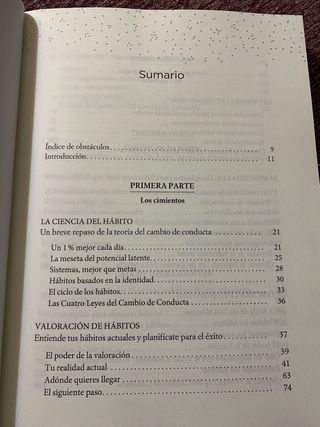 James Clear./ Hábitos atómicos en acción