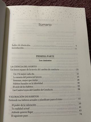 James Clear./ Hábitos atómicos en acción