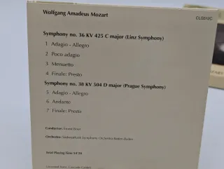 Mozart Sinfonías 5CD Classical Gold