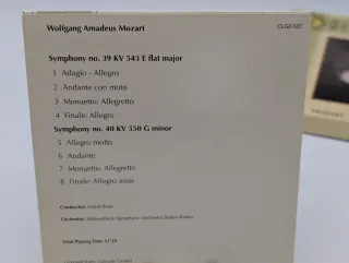 Mozart Sinfonías 5CD Classical Gold