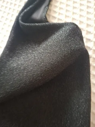 Vestito Bershka nero e argento