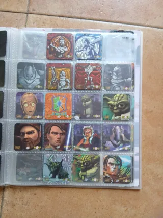 Álbum Star Wars The Clone Wars Staks
