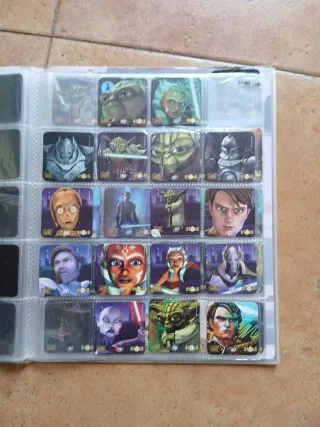Álbum Star Wars The Clone Wars Staks
