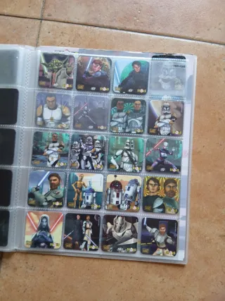 Álbum Star Wars The Clone Wars Staks