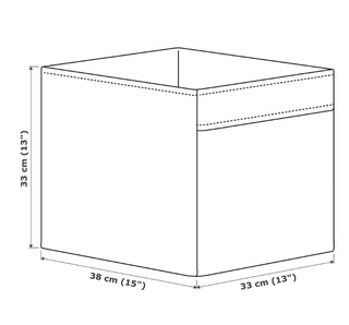 3UDS Caja de almacenaje DRÖNA Ikea