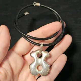 Collar Tous Oso Plata
