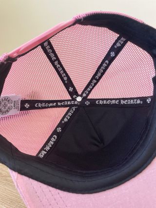 Chrome Hearts Gorra Beisbol Cap CH Rosa Cruces