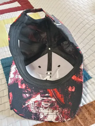 Gorra New York NY Negra y Roja