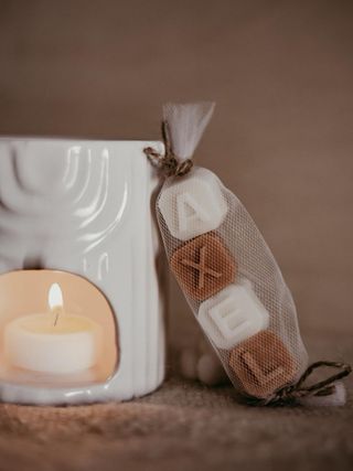 Velas artesanales decorativas hechas a mano