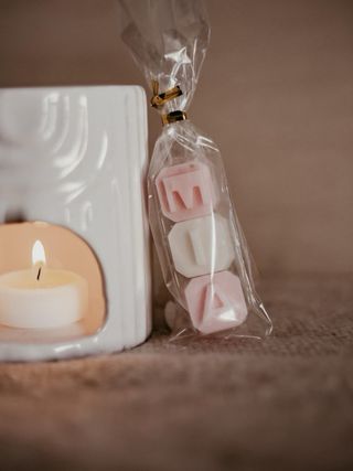 Velas artesanales decorativas hechas a mano