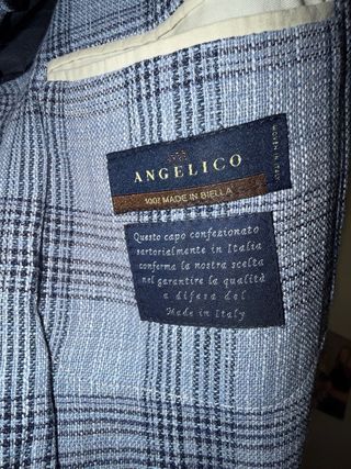 Blazer a quadri elegante uomo