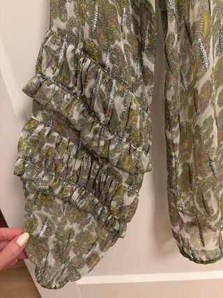 Blusa Scalpers Estampada Verde