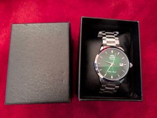 Reloj estilo Orient Automático Esfera Verde