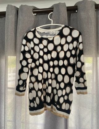 Jersey con estampado de círculos