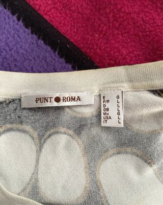 Jersey con estampado de círculos