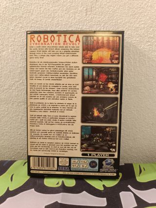 Robotica Cybernation Revolt Sega Saturn PAL Multi