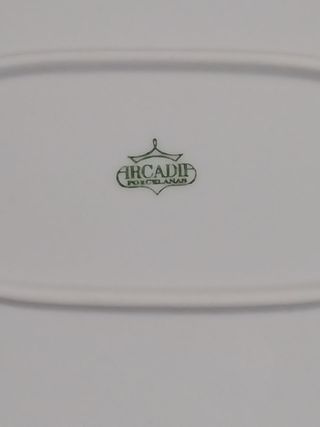 Juego 4 Bandejas Ovales Arcadia Porcelana