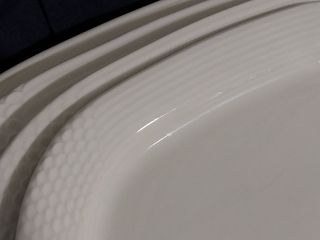 Juego 4 Bandejas Ovales Arcadia Porcelana