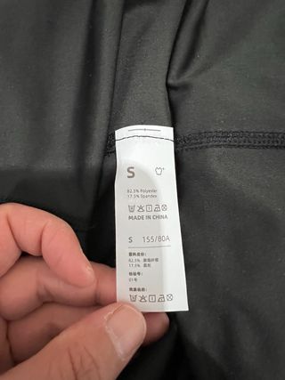 Conjunto deportivo blanco y negro sin estrenar