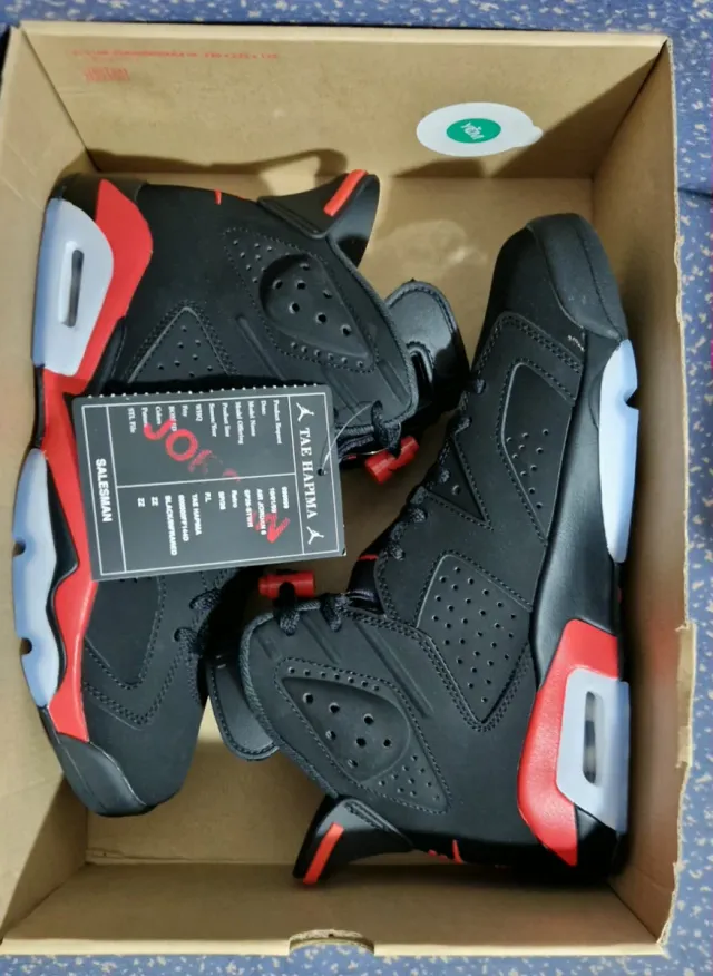 Zaoatilla Nike Jordan Retro 6 Infrared Salesman