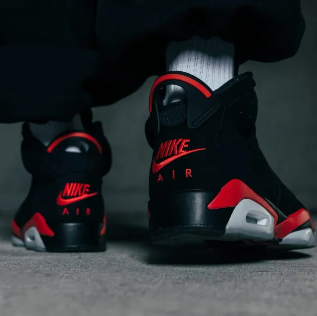 Zaoatilla Nike Jordan Retro 6 Infrared Salesman