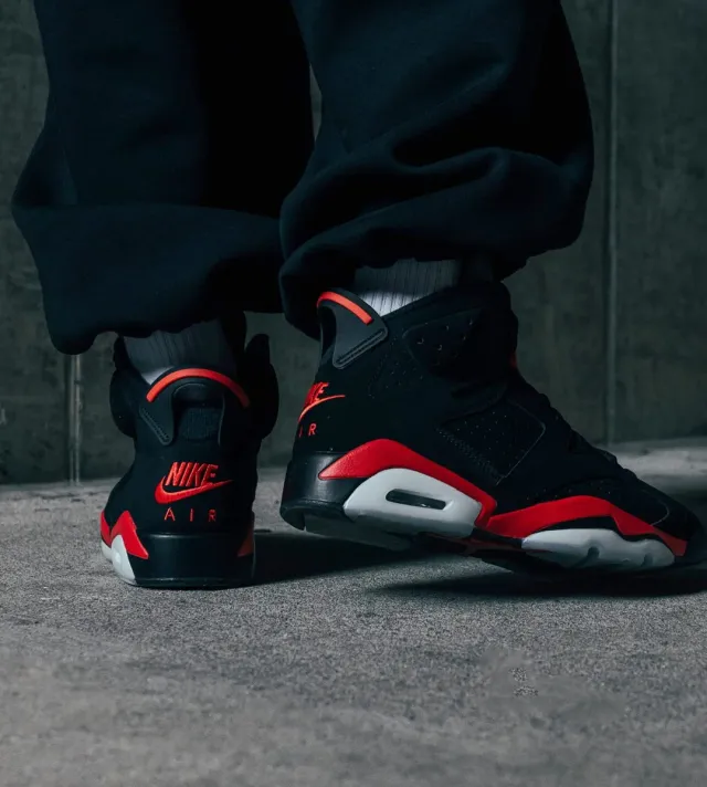 Zaoatilla Nike Jordan Retro 6 Infrared Salesman