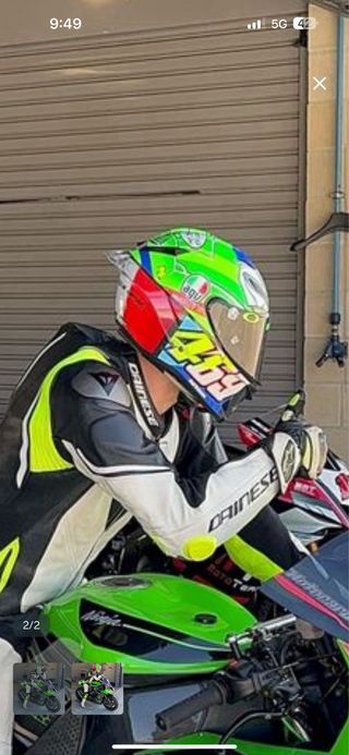 Casco AGV Pista GP Valentino Rossi talla s