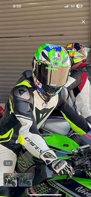 Casco AGV Pista GP Valentino Rossi talla s