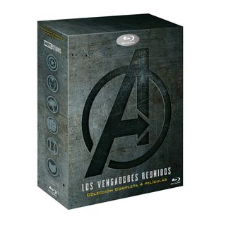 Vengadores Reunidos: Colección 4 Películas BLU-RAY