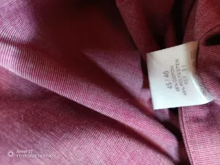 Camisa Ives Dorsey Talla 45-46 Roja