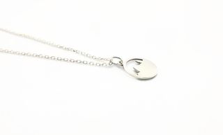 Collar Plata 925 Cadena Colgante Montaña