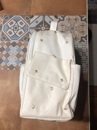 Bolso Maternal+bolsito neceser Chocolat Baby Beige