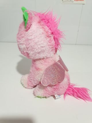 Peluche Unicornio Rosa 22cm