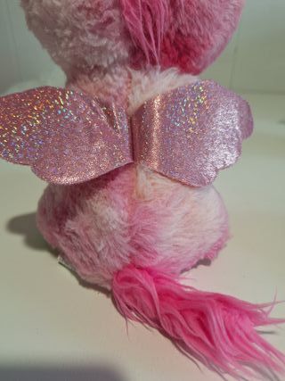 Peluche Unicornio Rosa 22cm