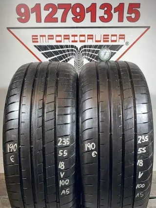 235 55 18 V GOODYEAR RUEDA AL 90% VIDA UTIL