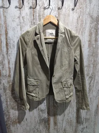 Chaqueta Thomas Burberry Verde Oliva Mujer