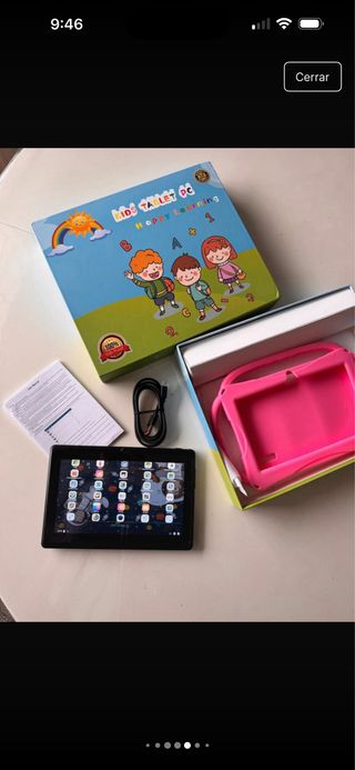 Tablet Infantil PC Happy Learning Rosa