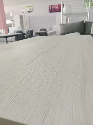 Mesa extensible madera y metal