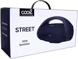 Altavoz Bluetooth Cool Street Negro
