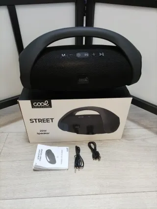 Altavoz Bluetooth Cool Street Negro