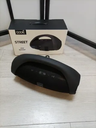 Altavoz Bluetooth Cool Street Negro